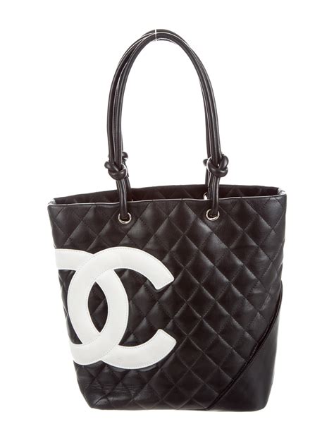 chanel sac cambon|Chanel cambon ligne tote.